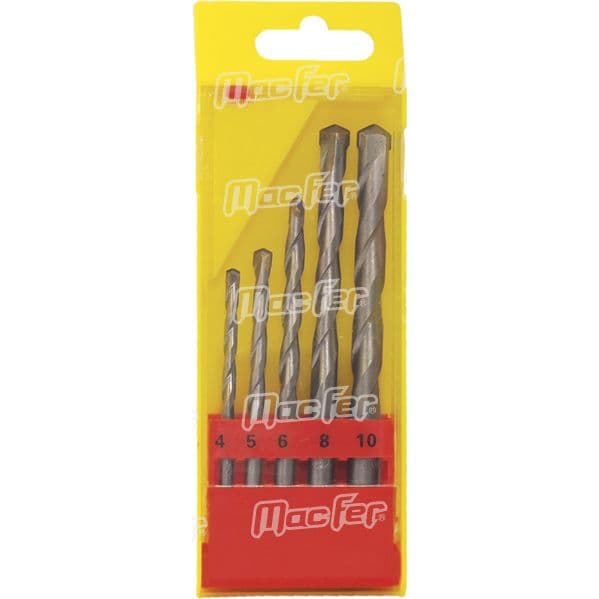 Macfer Jg. Brocas P/ Betão B2000-05 4~10mm 5pçs - 169.0041