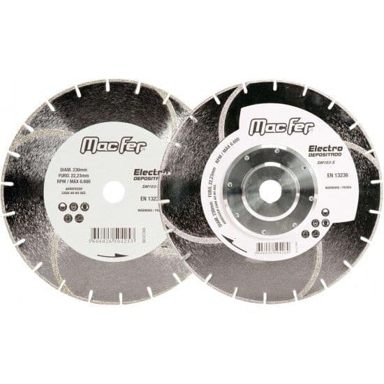 MACFER Disco Diam. Electrodepositado SM103-S 230mm - 092.0109