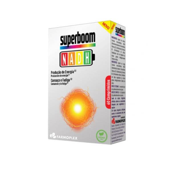 Farmoplex Superboom Nadh 60 Comprimidos Vegan