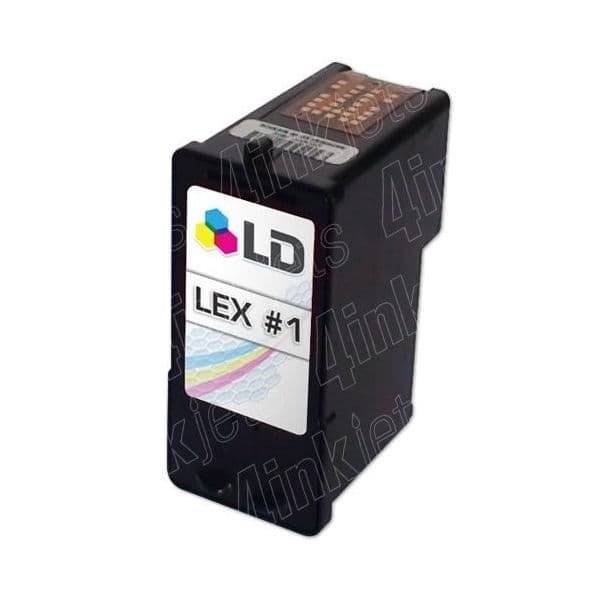 Tinteiro Lexmark Nº1 Cores 18CX781E Compatível