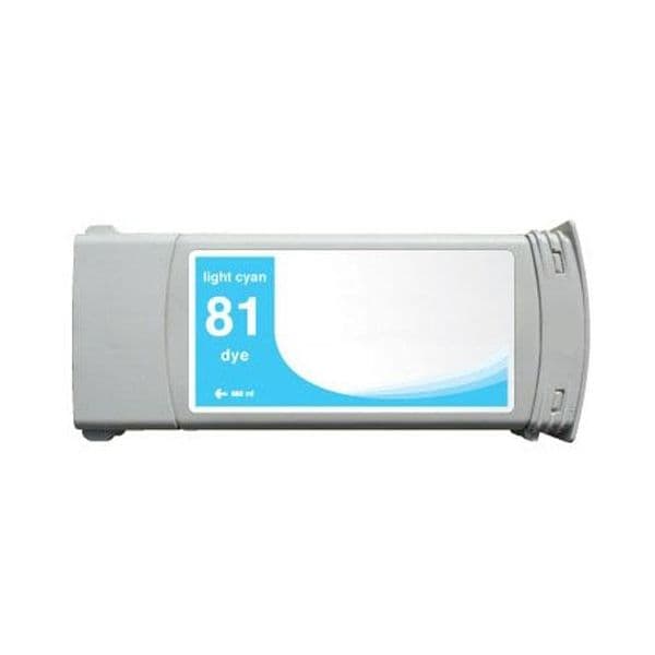 Tinteiro HP 81 Light Cyan C4934A Compatível