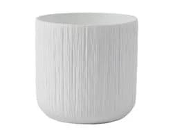 vaso gen in&out branco 19cm
