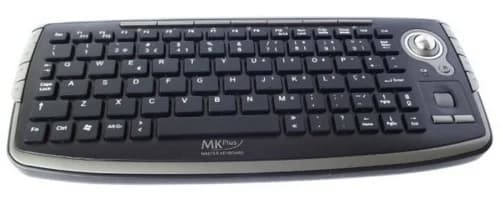 Teclado MKPlus Slim Media Center Game Preto - TG6901MCE