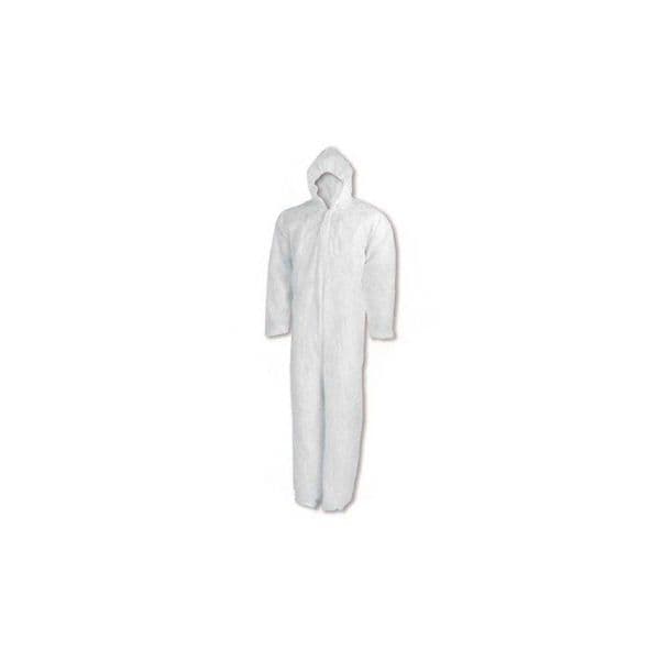 Fato Proteção Capuz Descartável Branco 1un (1 Unid.) - 6306605