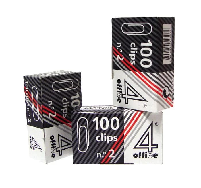 4Office Caixa 50 Clips nº 10 - 754OCL105