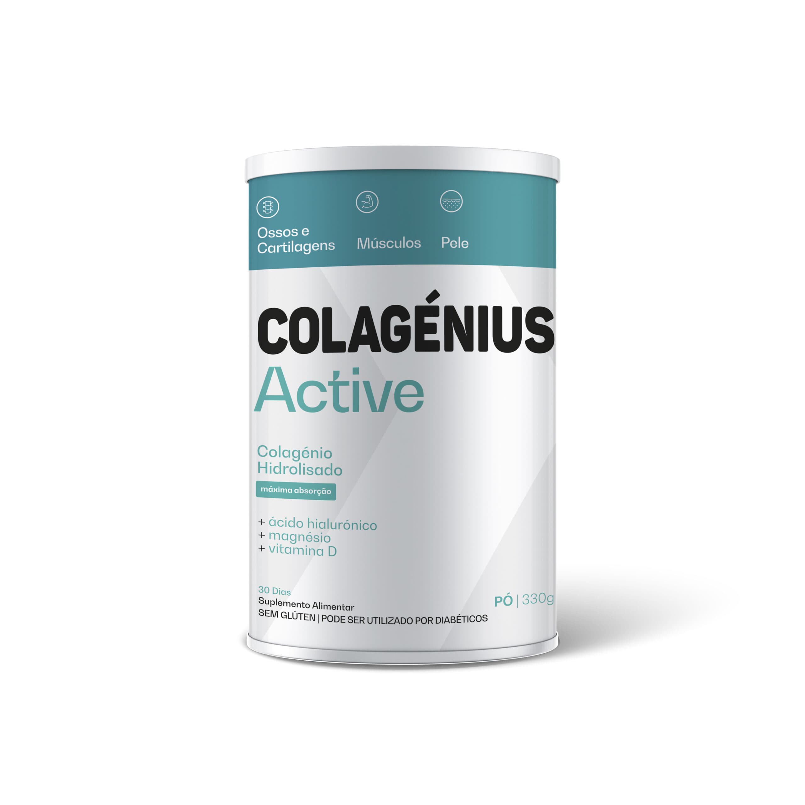 Colagénius Active Neutro 330g – Articulações, Ossos & Músculos