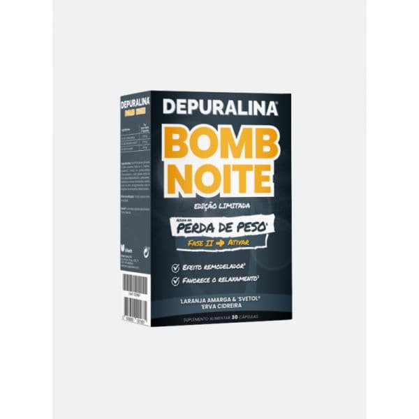 Depuralina Bomb Noite 30 Cápsulas