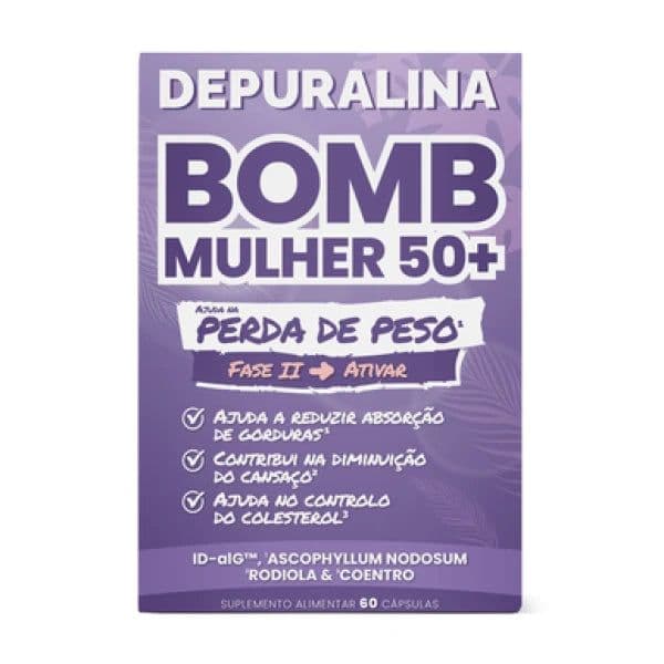 Depuralina Bomb Mulher 50+ 60 Cápsulas