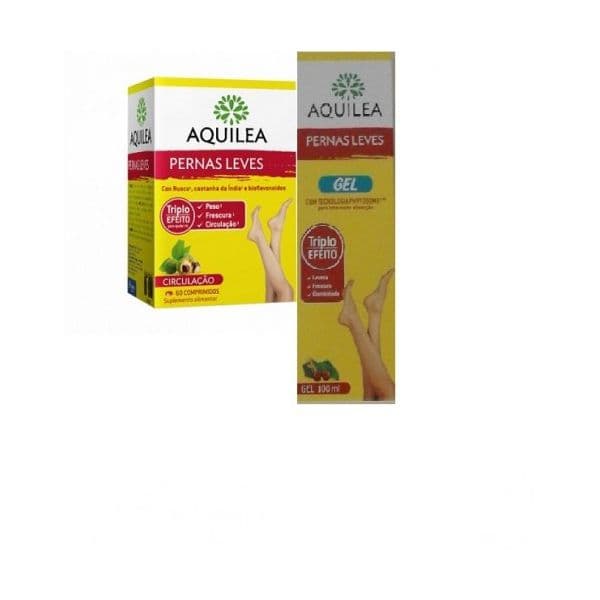Aquilea Pernas Leves 60 Comprimidos + Gel 100ml