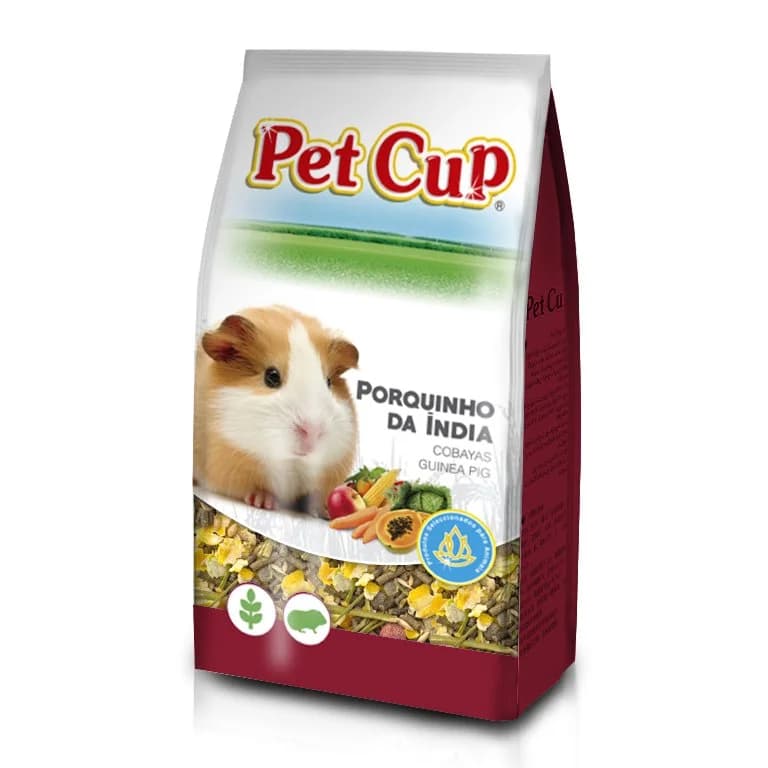 Pet Cup Mistura Porquinhos da Índia 0.8kg