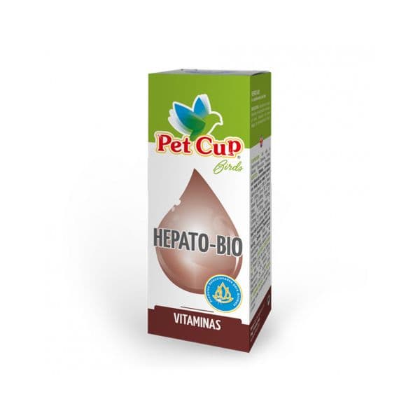 Pet Cup Suplemento Hepato-Bio para Aves 100ml