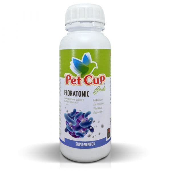Pet Cup Suplemento Floratonic para Aves 250 g