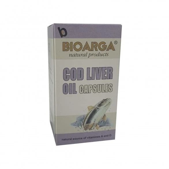 Bioarga Óleo Fígado Bacalhau 100 Cápsulas