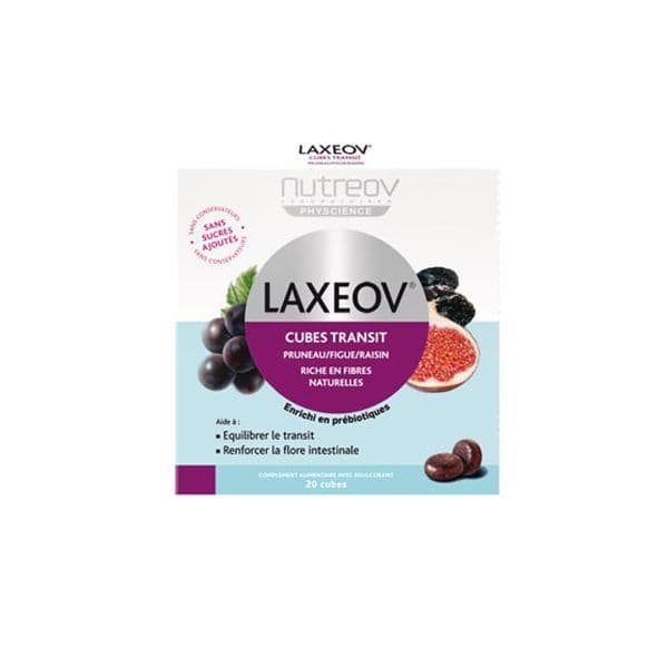 Nutreov Laxeov Ameixa Figo 20 Pastilhas