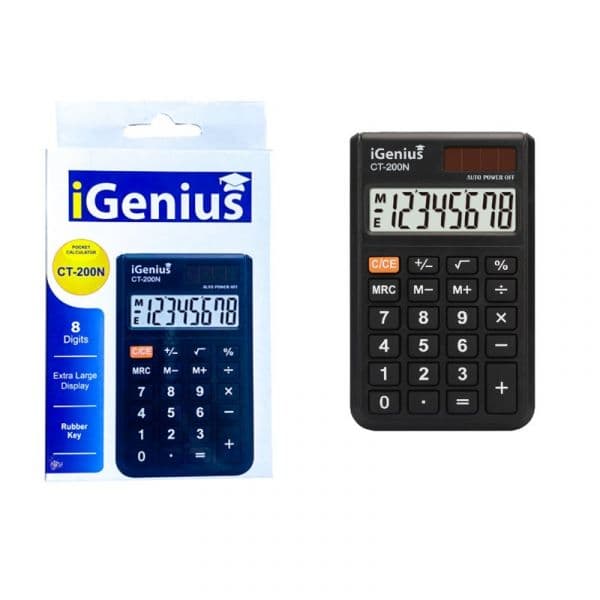 Calculadora iGenius Calculadora de Bolso CT-200N