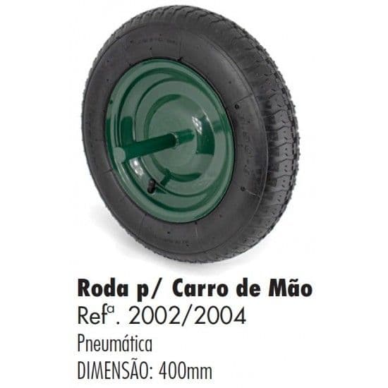 Roda Pneumática p/ Carro de Mão 400mm refª. 2002/2004