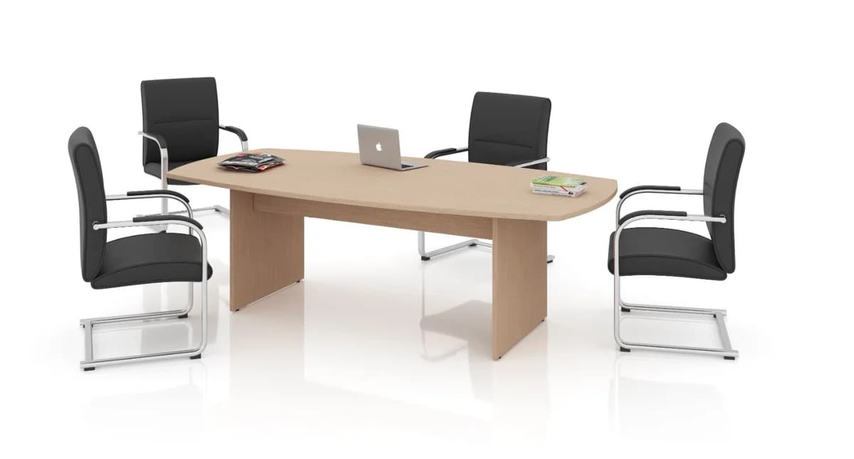 Mesa de Reunião Oval 2000x1000mm Linea - MROVAL2000