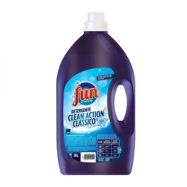 Fun Detergente Líquido Clean Action Classic 100 Doses