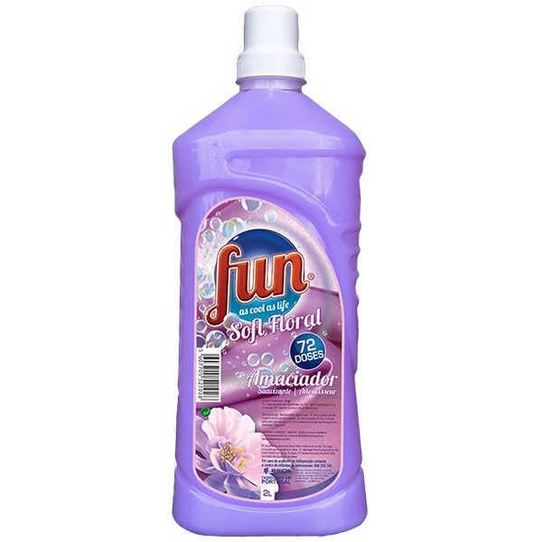 Fun Soft Floral – Amaciador Perfumado para Roupa com Toque Macio 1,46L