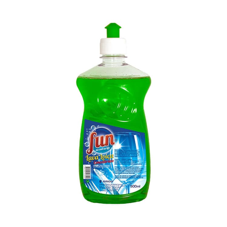 Fun Loiça Ultra – Detergente Líquido Ultra Concentrado para Lavagem Manual de Loiça 500ml