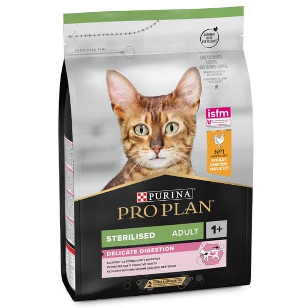 Purina Pro Plan Sterilised Delicate Digestion Chicken 3Kg