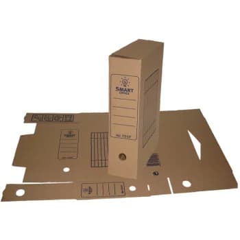 Caixa Arquivo Definitivo L140 340x250mm Kraft 25un (1 Uni.)