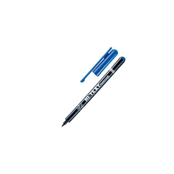 Fibracolor 12 un. Marcadores 2,0mm Hi-Text 740 M Azul - 130740S12C