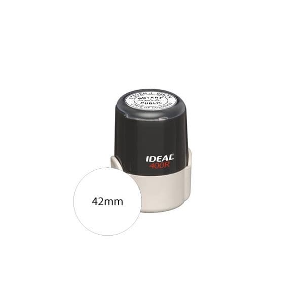 Ideal 400 Carimbo Autotintável 42mm Redondo
