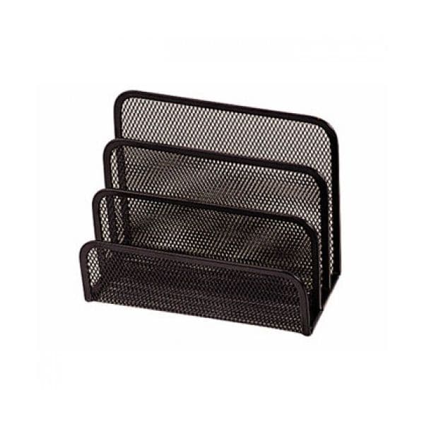 SmartD Porta Cartas Rede Metálica Preto SMD514