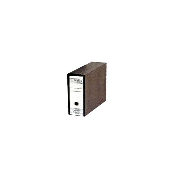 Cartonex Pasta Arquivo A5 Baixo L/80mm Marble Black