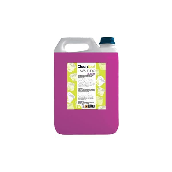 Cleanspot Detergente Lava Tudo Lavanda 5L