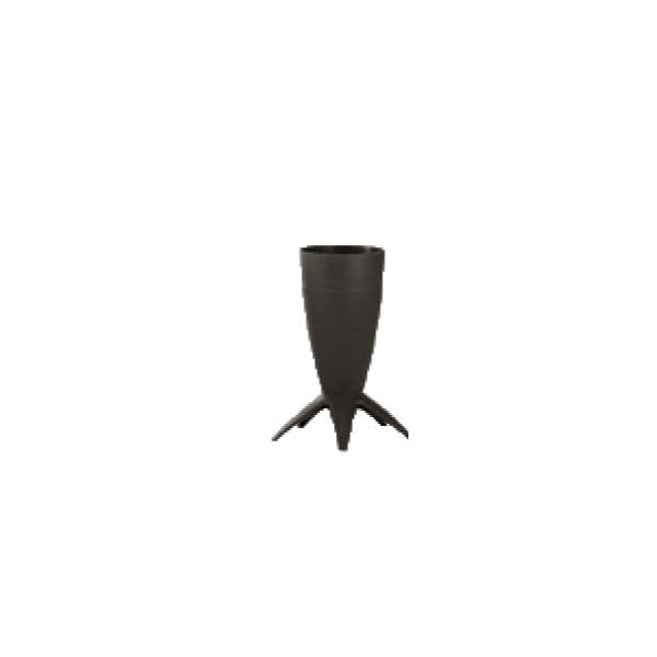 Porta Guarda Chuvas cone em PP Preto - 640100961