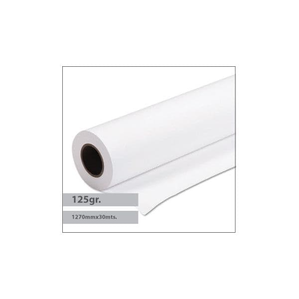 Sihl Rolo Papel Plotter Revestido 1270mmx30m 125g - 1821152