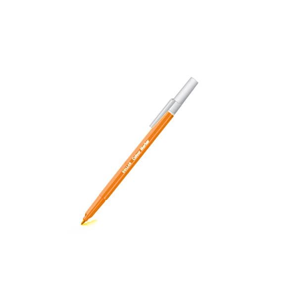 Dollar Marcador de Feltro Sketch Line M 0.5mm Laranja - 1301097