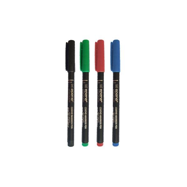 Epene Marcador Permanente Fino CD / Acetatos 4 Cores