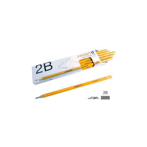 Lápis Grafite 2B SmartD 12 Unidades
