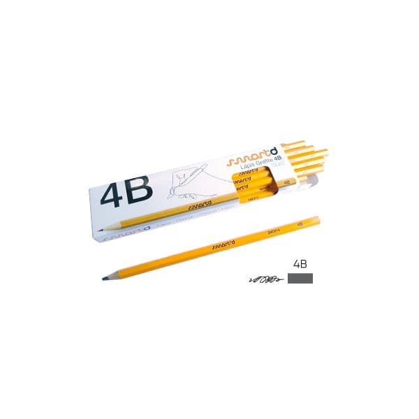 SmartD Lápis Grafite 4B Cx. 12un