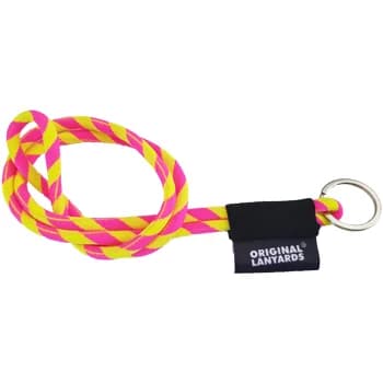 Fita Multiusos Pescoço Tube Long Amarelo/Rosa ø8x47cm (1 Uni.)