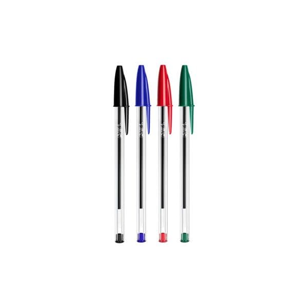 Bic Esferográfica Cristal 4 Cores 1mm 4un