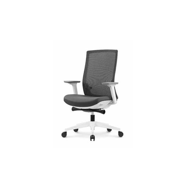 Cadeira Operativa Giratória com Braços Moss Branco - 5653009