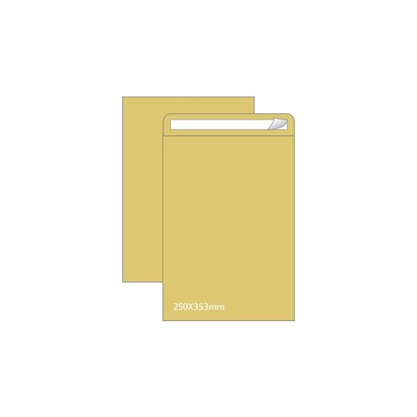 Envelopes Saco 250x353mm Kraft 90g Autodex Cx250un 1611039
