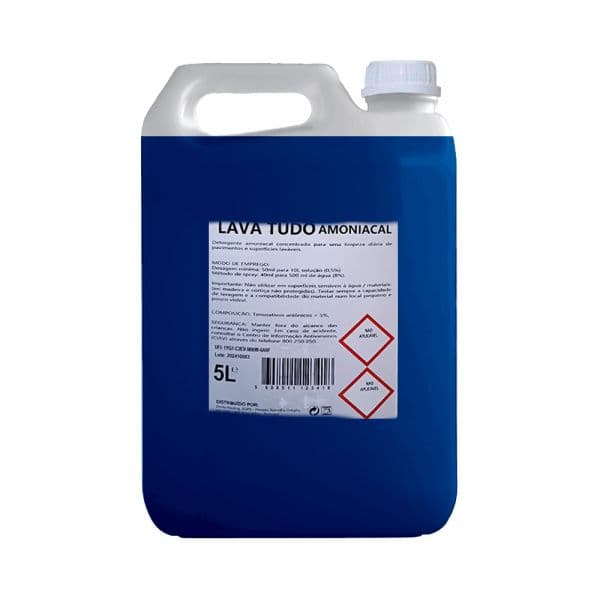 Cleanspot Detergente Lava Tudo Amoniacal 5L