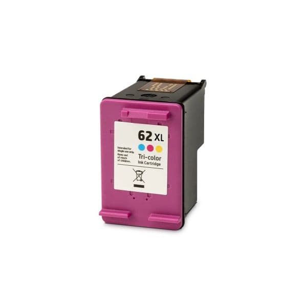 Tinteiro HP 62XL Cor Compatível