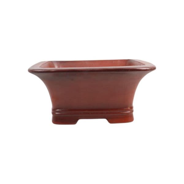 Luso Bonsai Vaso de Bonsai Quadrado Cascata 38*38*17 cm Degradê - Yixing - 06344