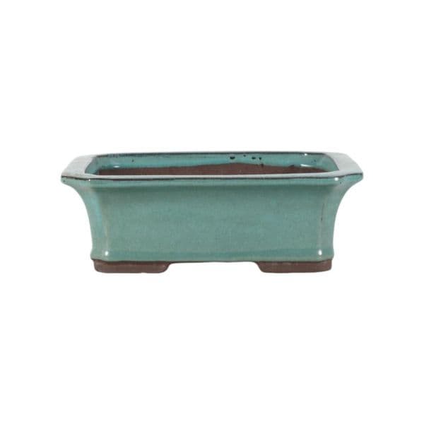 Luso Bonsai Vaso de Bonsai Rectangular 28*23*9 cm Verde - Yixing - 06648
