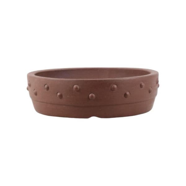Luso Bonsai Vaso de Bonsai Redondo 42*10,5 cm Sem Esmalte - Yixing - 06730
