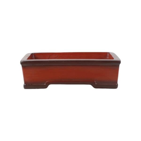 Luso Bonsai Vaso de Bonsai Rectangular 37*29,5*11,5 cm Degradê - Yixing - 06825