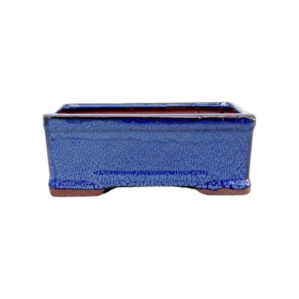 Luso Bonsai Vaso de Bonsai Rectangular 16*12*6 cm Azul - Yixing - 80292