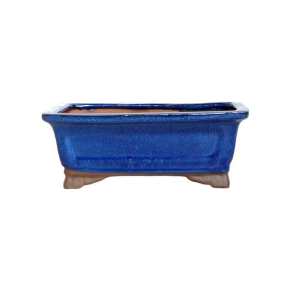 Luso Bonsai Vaso de Bonsai Rectangular 32*25,5*11,5 cm Azul - Yixing - 80412
