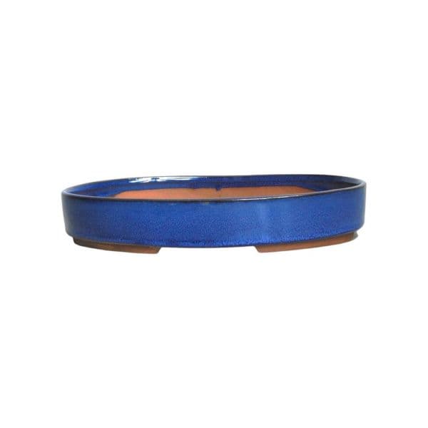 Luso Bonsai Vaso de Bonsai Oval 38*26*5 cm Azul - Yixing - 80832